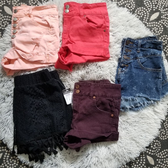 Short shorts bundle refuge rue 21 5 pairs - Picture 1 of 6